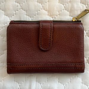 Brown Leather Fossil Wallet